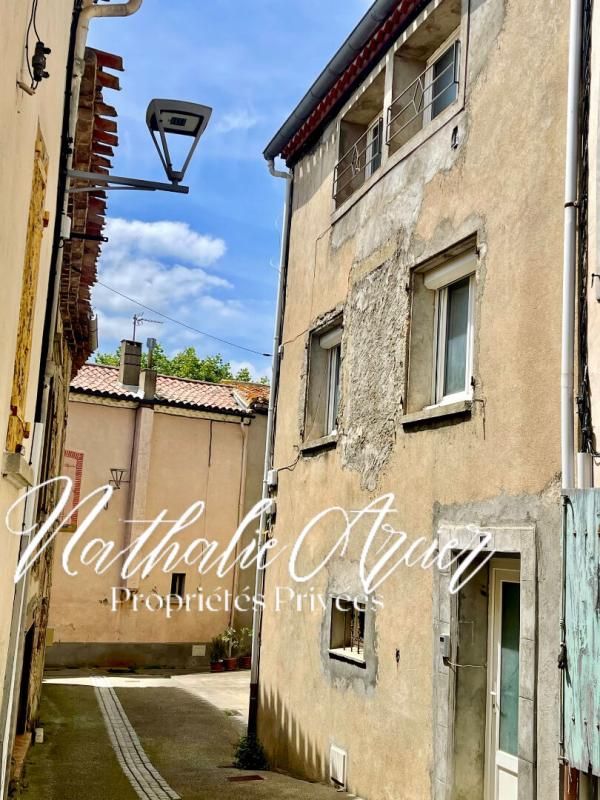 Maison de village à rénover ? Beau potentiel au coeur de Rustiques (11800)