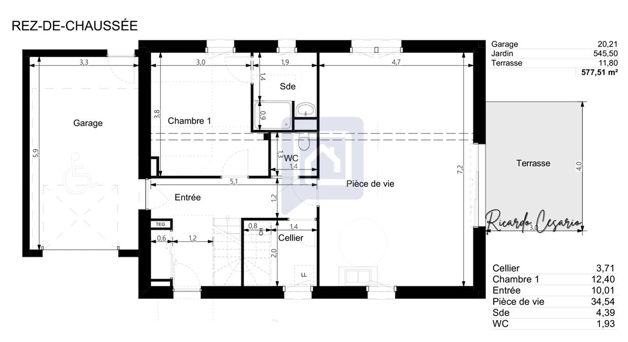 CONCARNEAU Maison Concarneau 5 pièces 118.83 m2 sur un terrain de 667 m2 4
