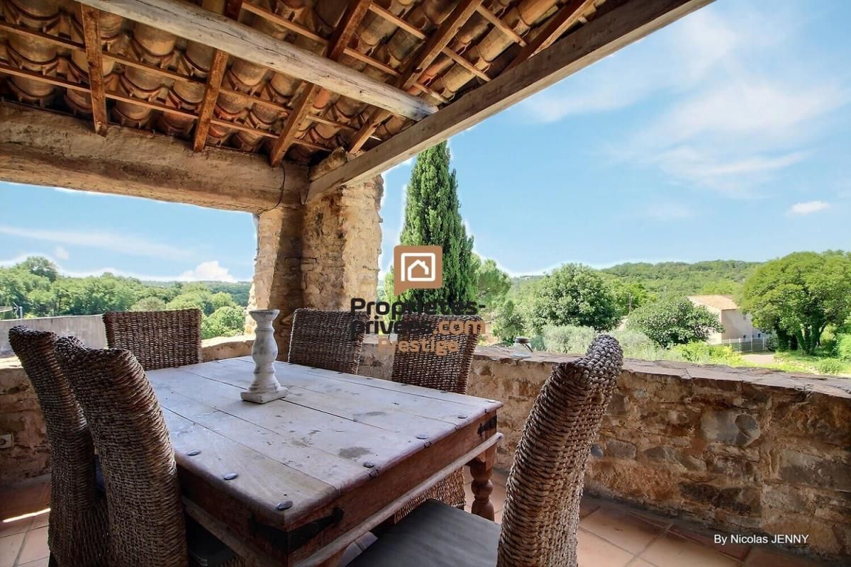 SAINT-ETIENNE-DE-L'OLM Authentique Maison Cévenole - PROCHE UZES - 4 pièces - 168 m² - 525 000 Euros - 2