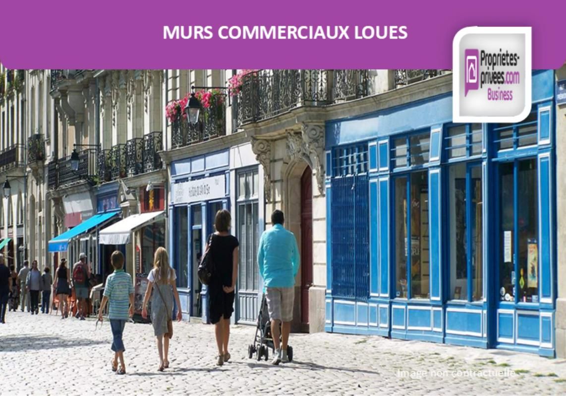 ROUEN Rouen Rive droite ! Murs commerciaux 180 m², loués 1