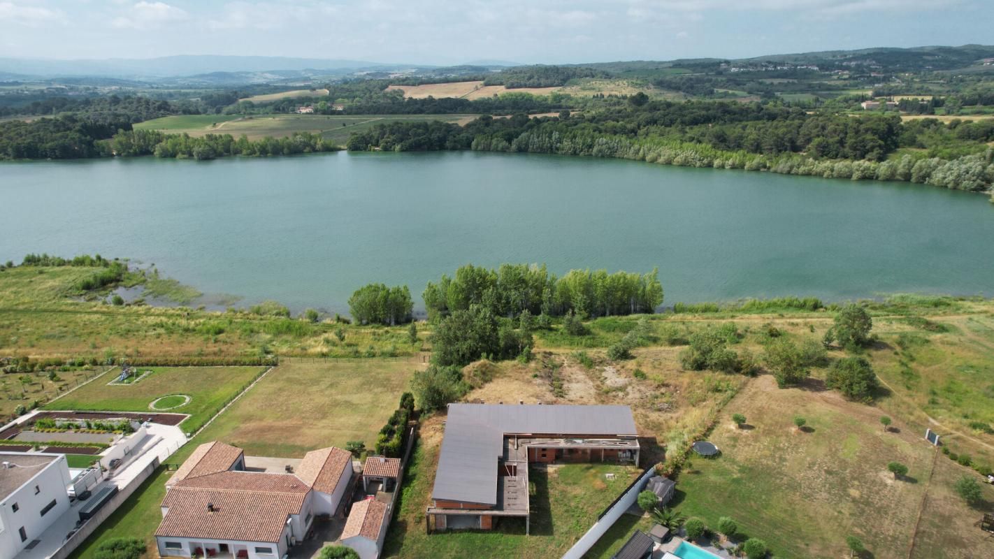 CARCASSONNE MAISON D'ARCHITECTE - VUE EXCEPTIONNELLE SUR LE LAC DE TAURE 4