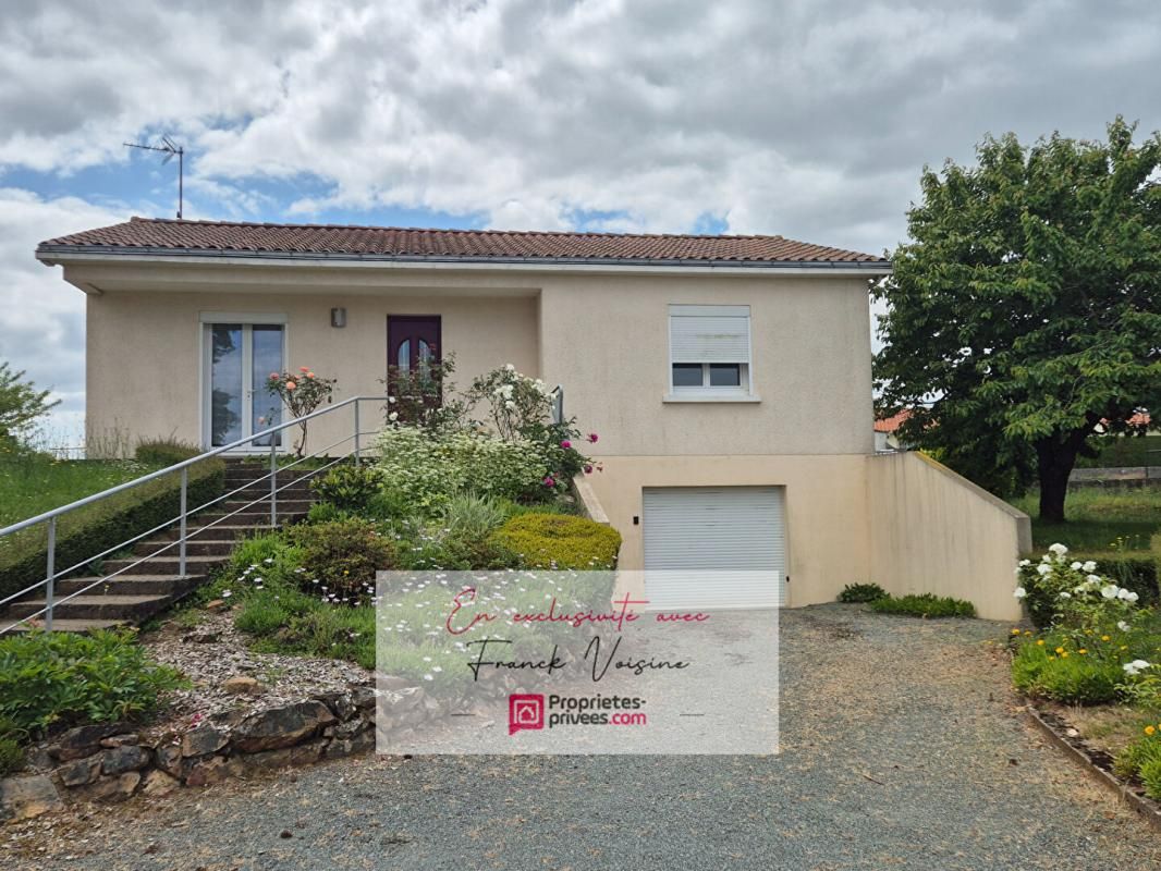 SÈVREMONT A VENDRE en Exclusivité à Saint Michel Mont Mercure, maison avec 3 chambres sur une parcelle de 1323 m2 env 91 m2 1