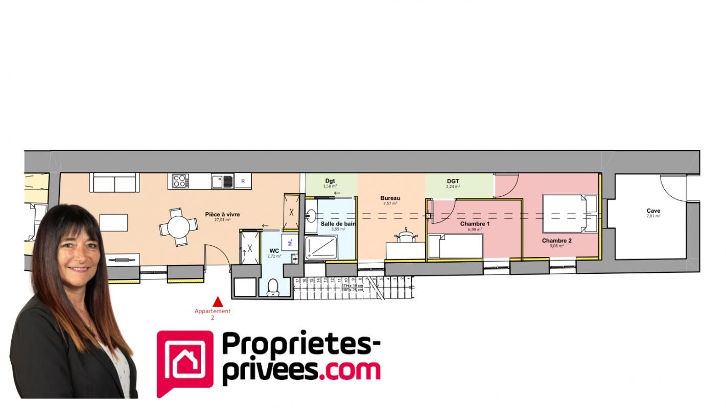 ROANNE Roanne , tènement 9 appartements 430 m² 1