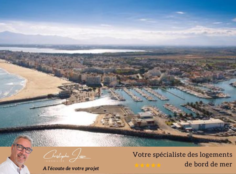 CANET-EN-ROUSSILLON T3 de 74 m2 avec terrasse 26m2 et parking 2