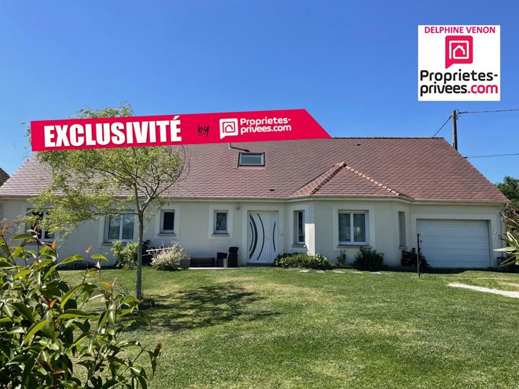 EXCLUSIVITE - Maison de 210 m² classe énergie C sur un terrain de 1175 m² à 2 pas du centre bourg et des écoles