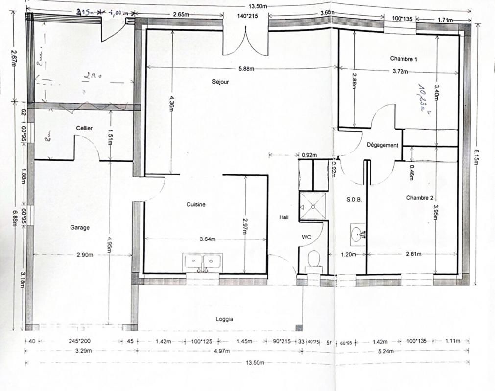 SAINT-SULPICE-LA-POINTE Maison plain pied 3 pièces 70m2 3
