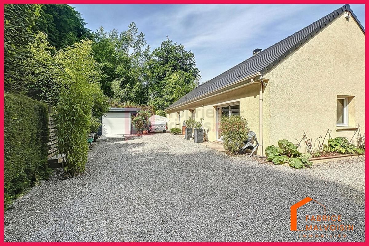 HUCQUELIERS Plain-Pied 128 m² / Saint-Michel-Sous-Bois /Vue imprenable / Terrain 2891 m² paysagé / Garage / 7 Vallées 1