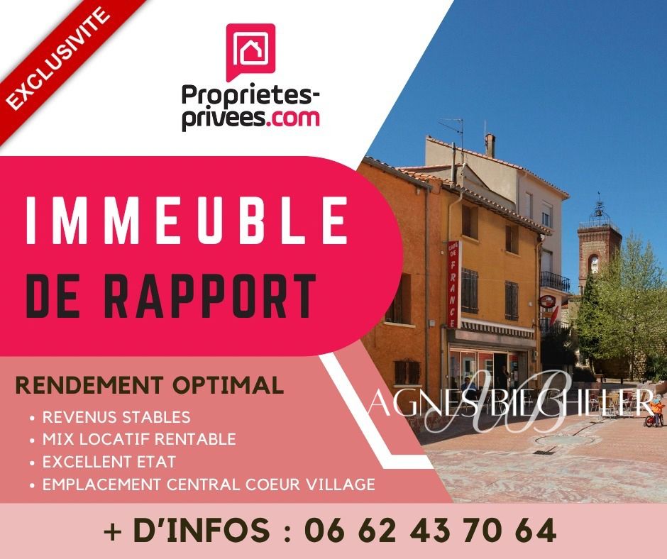 PALAU-DEL-VIDRE Immeuble 7 pièce(s) 160 m2 1