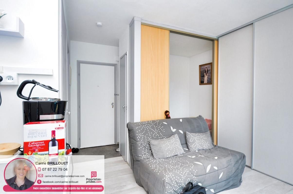 ARGELES-SUR-MER EXCLUSIVITÉ - T1 Cabine rénové avec loggia, parking et à 300 m de la plage ! 3