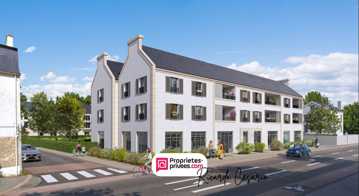 AURAY Auray Élégant Appartement 3 pièces de 63.79 m2 avec balcon et vue dégagée sur jardin paysager 3