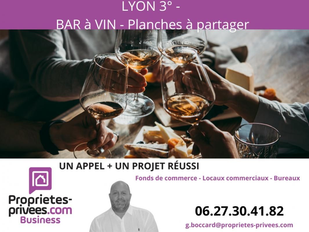 69003 LYON - Fonds de commerce BAR à Vin