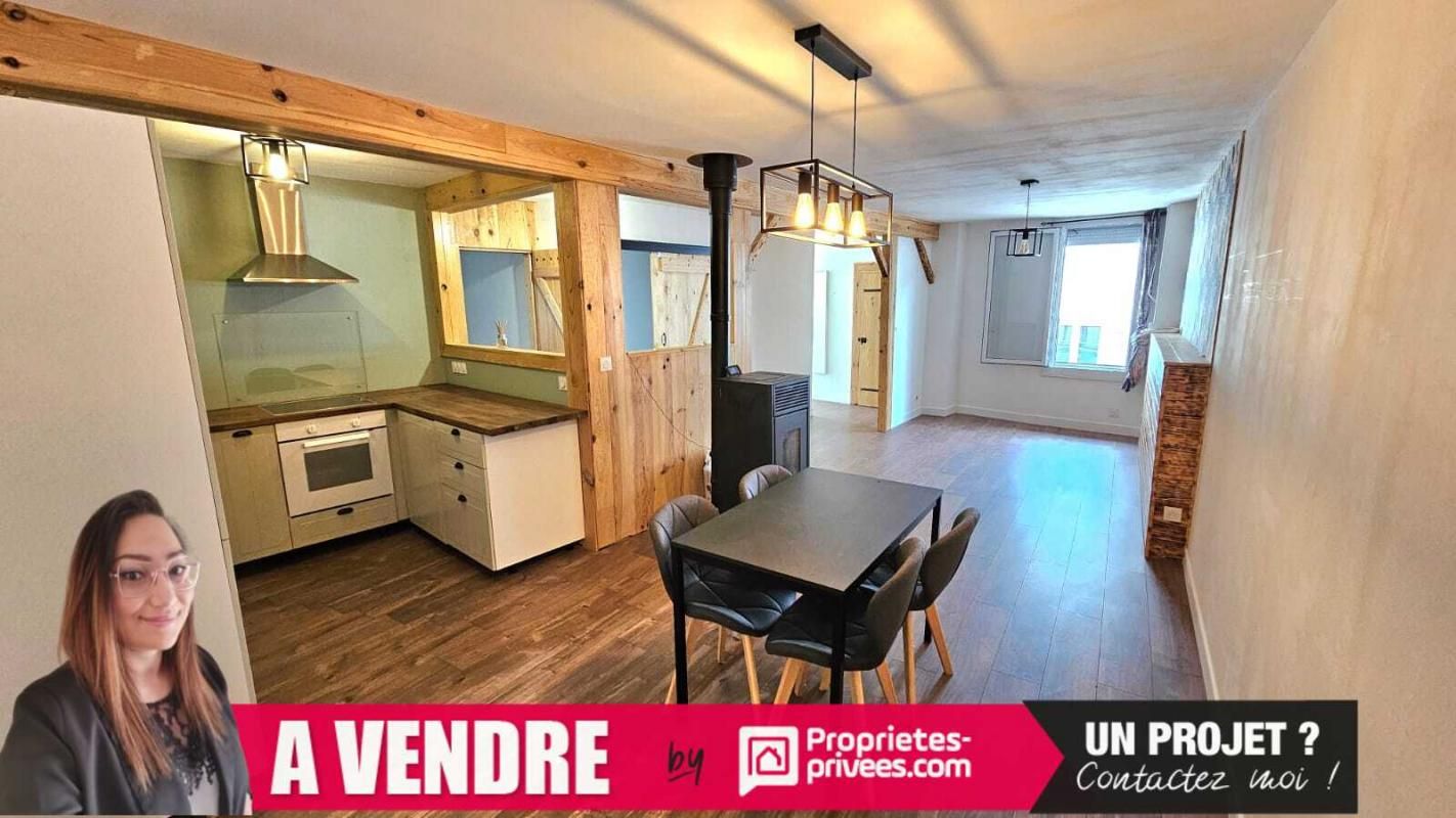 Maison de ville entièrement rénovée - Saint Germain Laval - 2 pièces - 55 m2