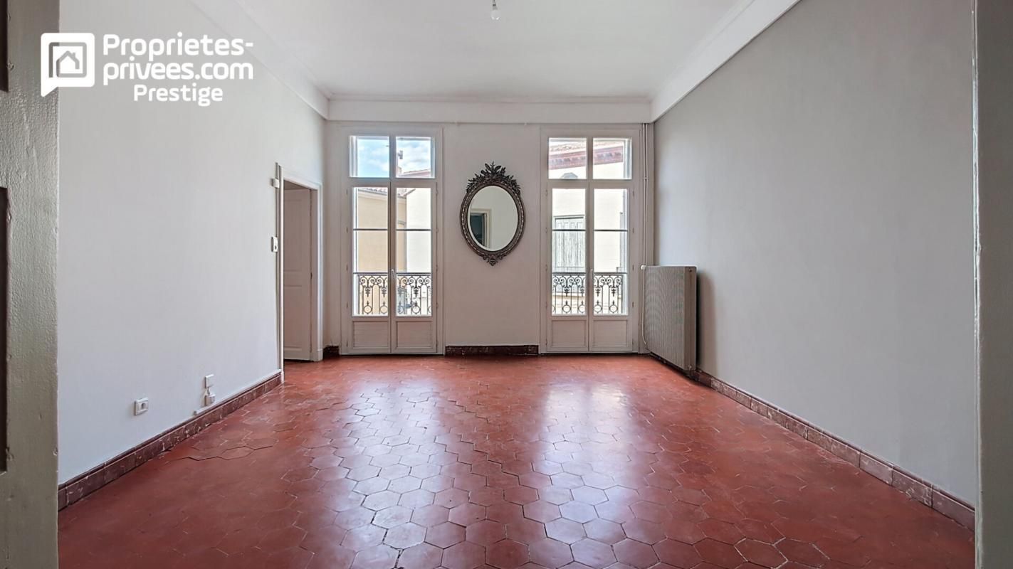 PERPIGNAN Appartement bourgeois 5 pièce(s)- très lumineux - 2 ème étage- surface 107 M² - 66 000 PERPIGNAN ( Centre historique) 2
