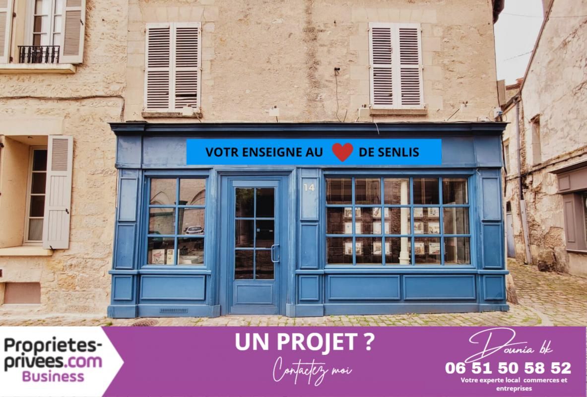 SENLIS 60300 SENLIS - LOCAL COMMERCIAL 40 m² 2