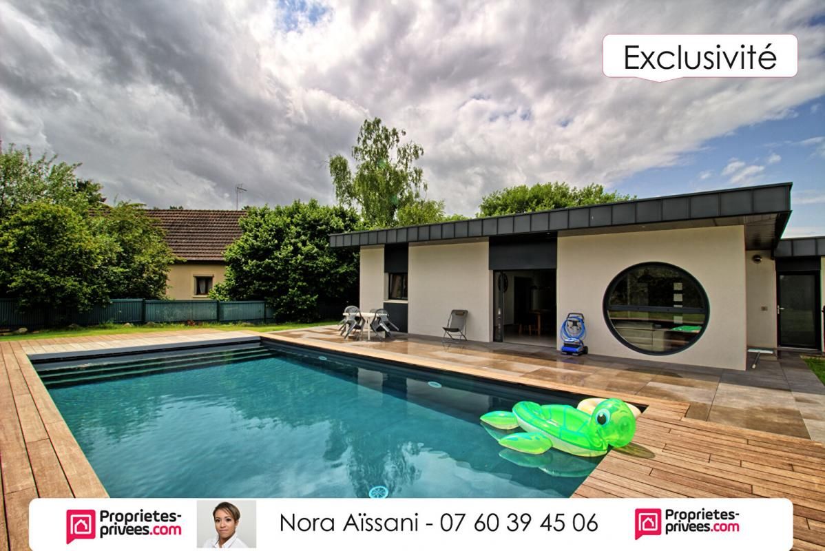 Maison contemporaine de plain-pied 4 chambres