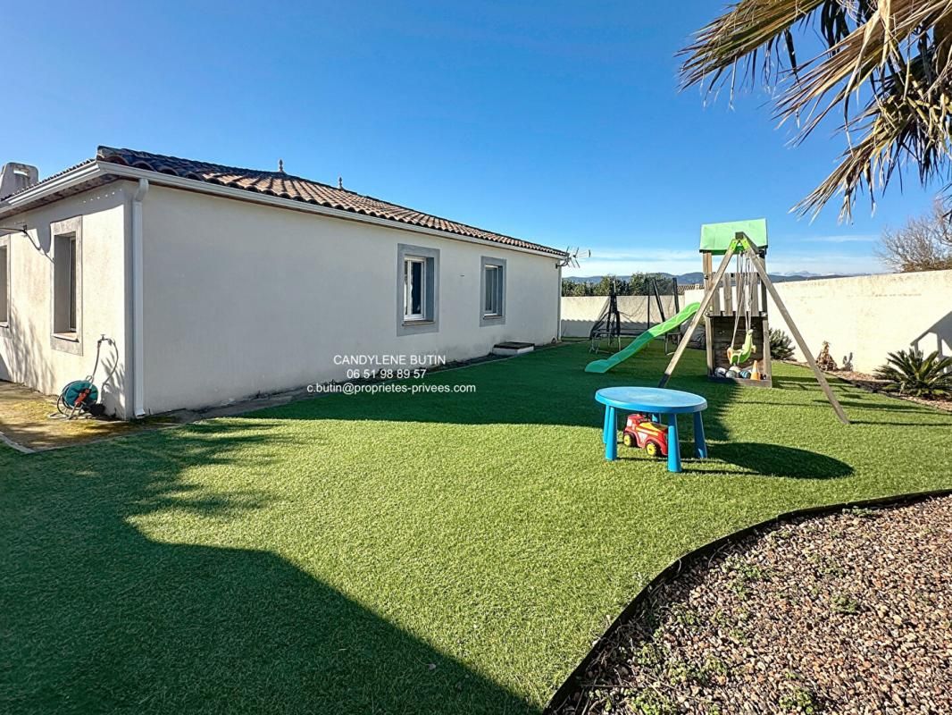 MAGALAS MAGALAS Villa 4 faces T5 de 120 m² avec piscine et jardin sans entretien 3