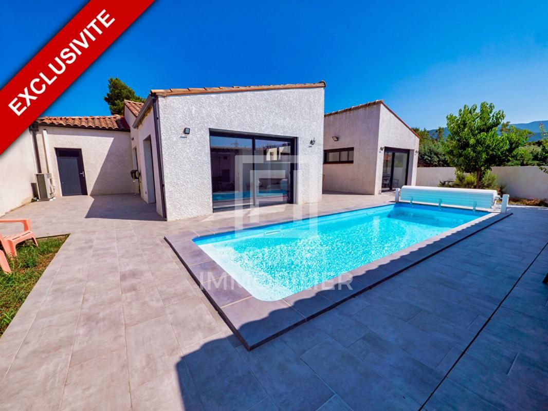 ARGELES-SUR-MER Villa récente de plain-pied avec piscine et vue Albères 2