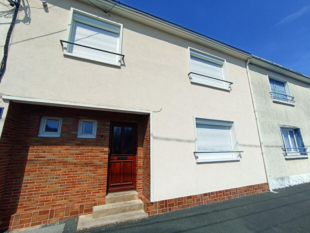 Maison 89 m2, quartier calme à CHATEAUROUX, 3 chambres, jardin, garage