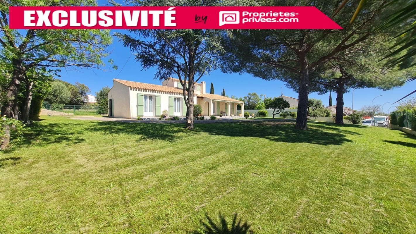 Jolie villa de 128m² avec piscine/dépendance sur 1606m² de terrain