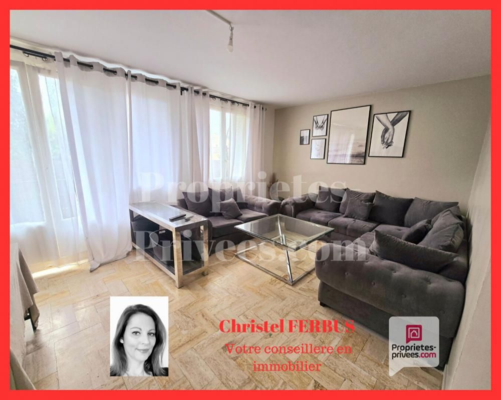 93150 LE BLANC MESNIL - Appartement 4 pièces 60.29 m² - 2 Chambres - Balcon -Cave