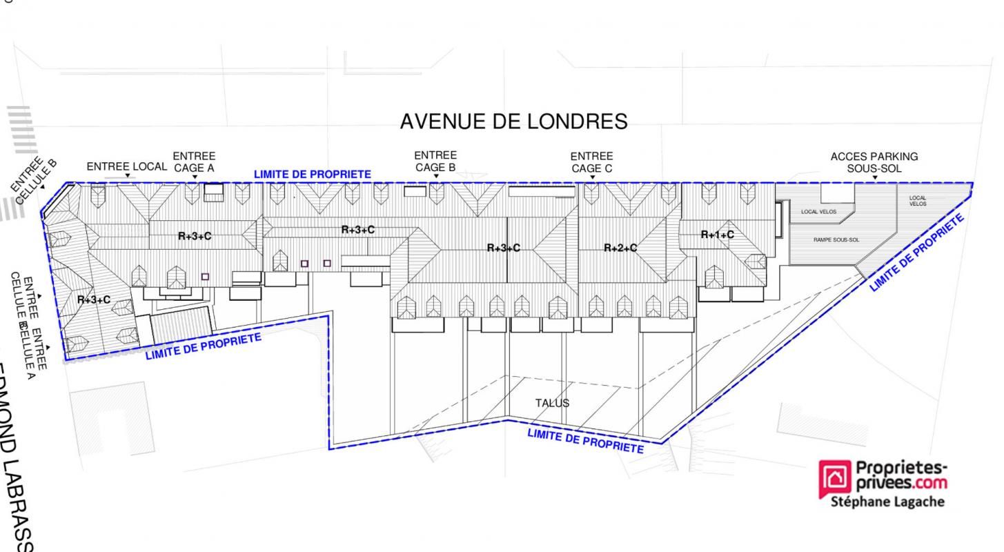 STELLA Appartement Stella 3 pièce(s) 61.2 m2 avec terrasse et parking 2