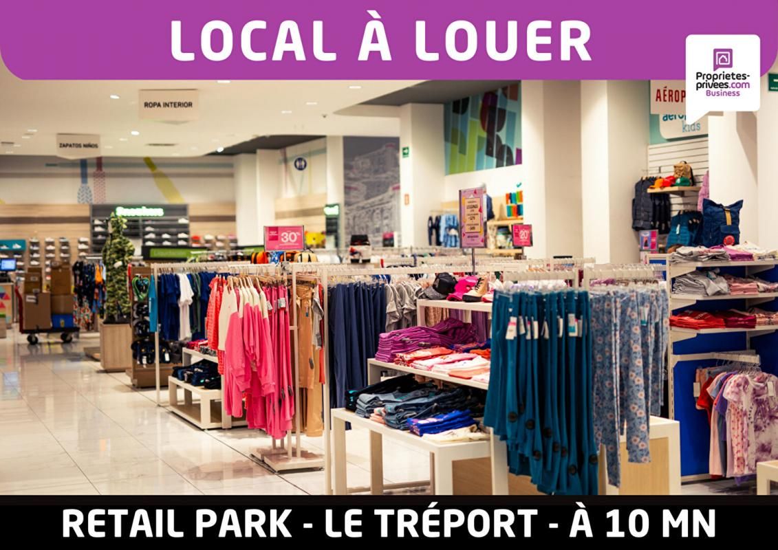 LE TREPORT secteur Le Tréport - Local commercial de 400 m² situé en zone commerciale 2
