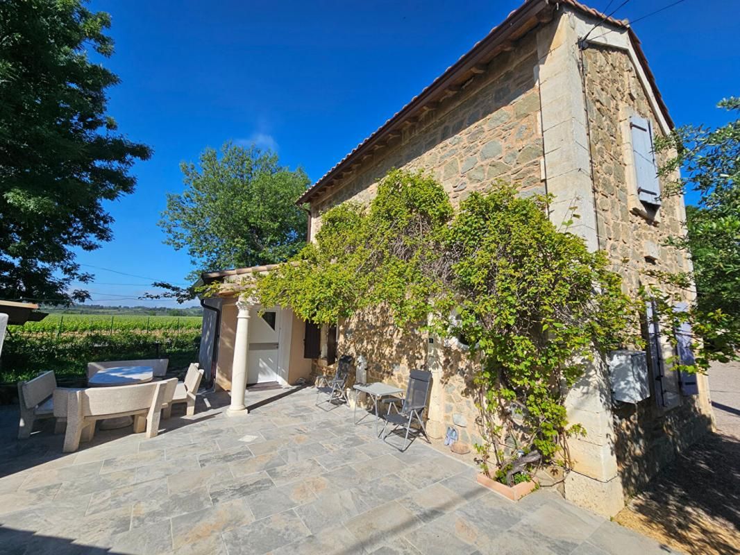 Maison Peyriac Minervois en pierres