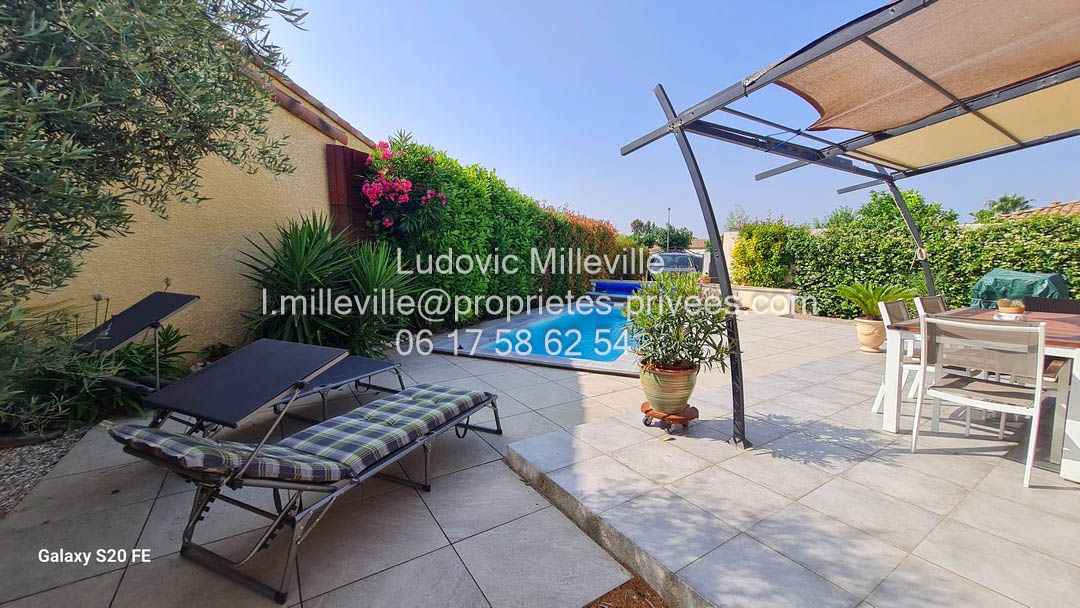 MAGALAS jolie villa de type 6 de 123m² avec piscine et vue dégagée sur 600m² de terrain 4