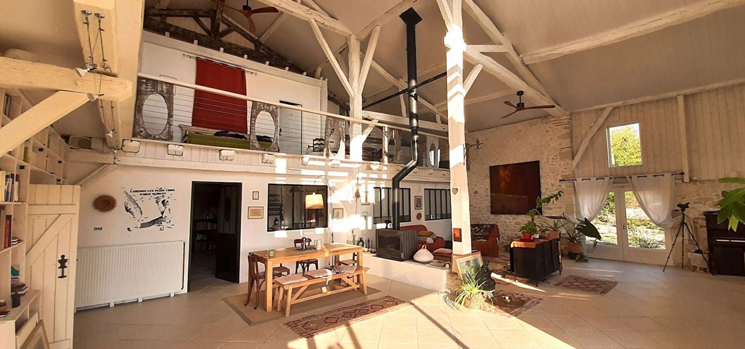 MAUVEZIN-SUR-GUPIE Villa-Loft en pierre à Mauvezin Sur Gupie 9 pièces 360 m2 4