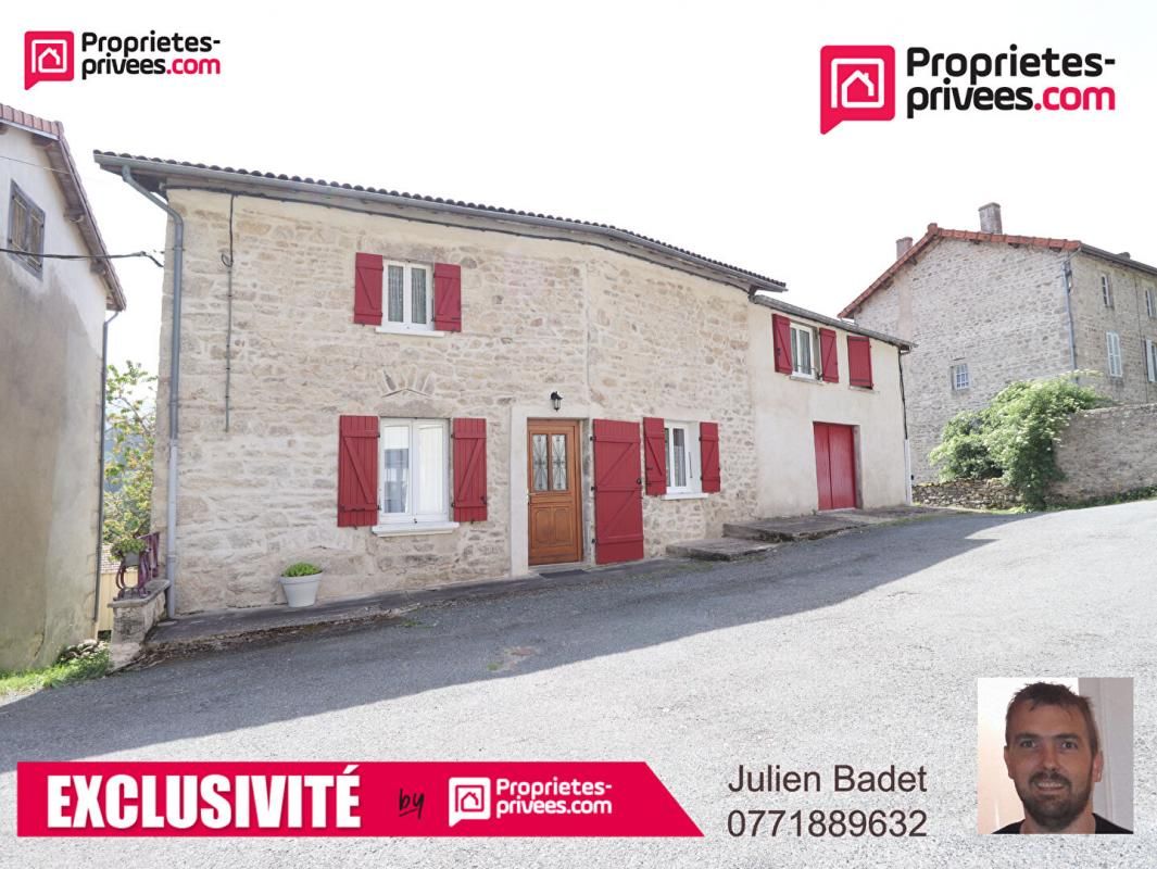 VOLLORE-MONTAGNE Maison de village Vollore Montagne 6 pièce(s) 110 m2+ jardin et garage 2