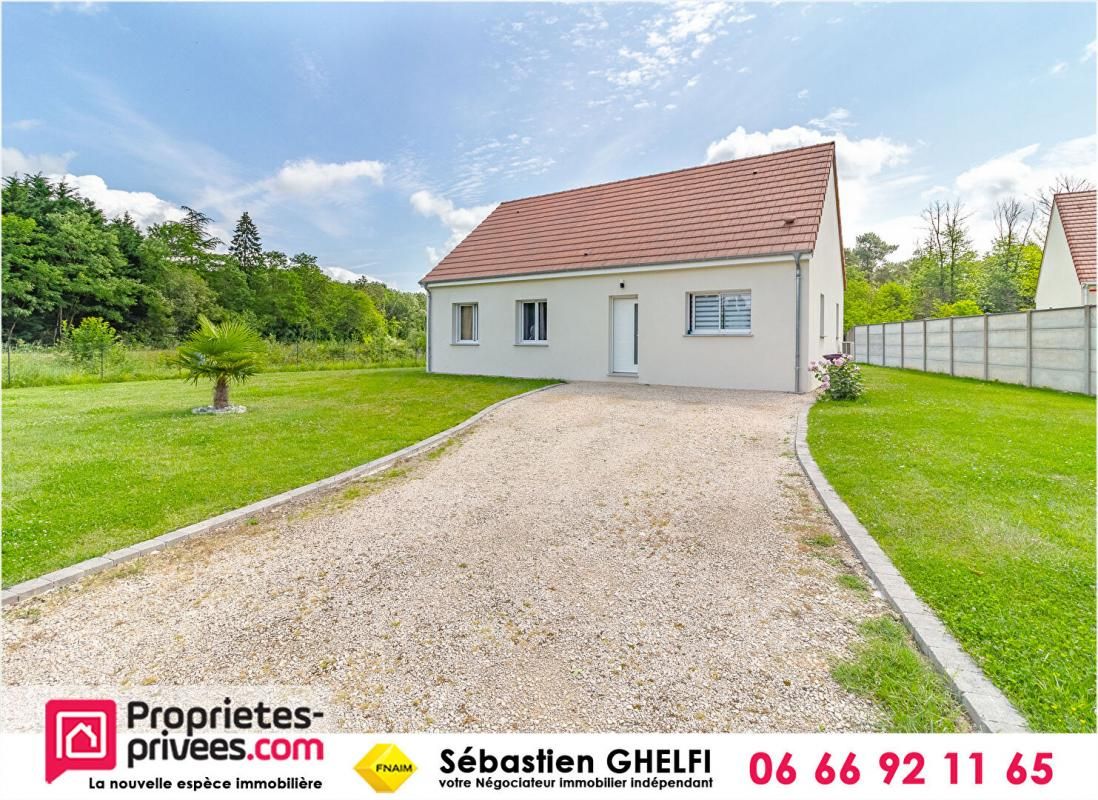 SELLES-SUR-CHER maison de plain-pied avec 3 chambres cellier grand terrain de 1860 m² 2