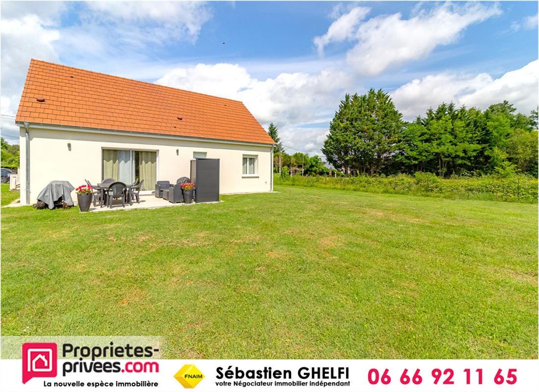 SELLES-SUR-CHER maison de plain-pied avec 3 chambres cellier grand terrain de 1860 m² 4