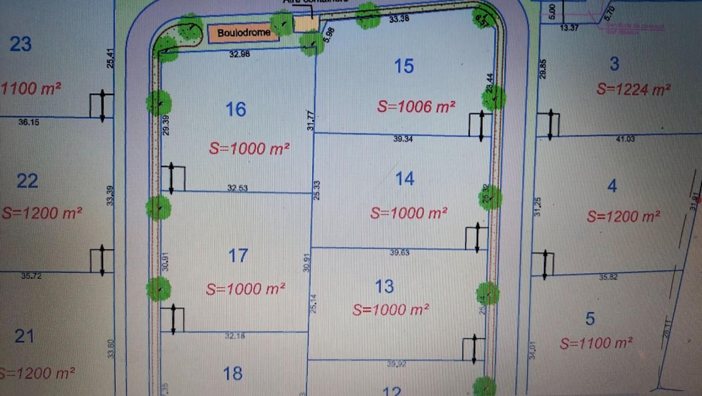 PUYCASQUIER Terrain 1200m² Puycasquier (32120) parcelles 4