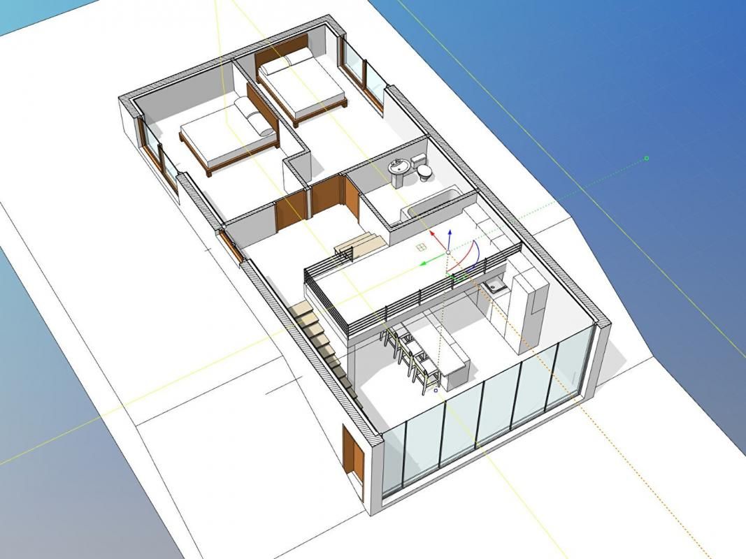 PLAN-D'AUPS-SAINTE-BAUME PLAN D'AUPS GARAGE SUR UN TERRAIN DE 431 M² 3
