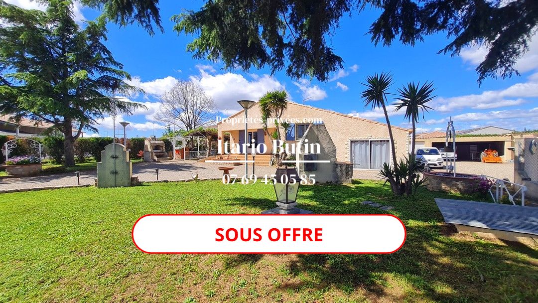 SERVIAN Villa type 5 avec dépendance, garage et piscine 1