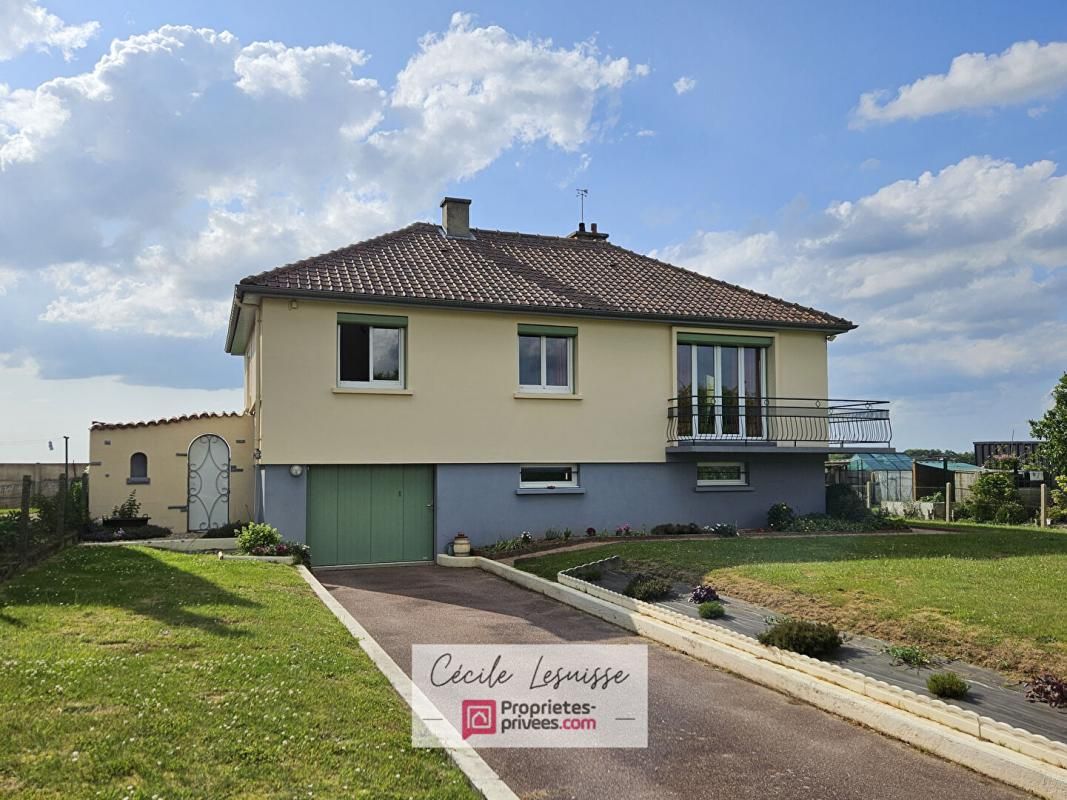 Maison très bien entretenue, sur sous-sol complet