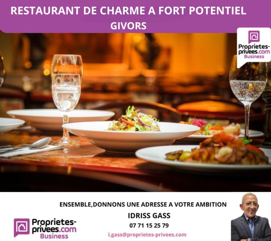 GIVORS 69700 GIVORS - RESTAURANT 90 COUVERTS AVEC TERRASSE 2