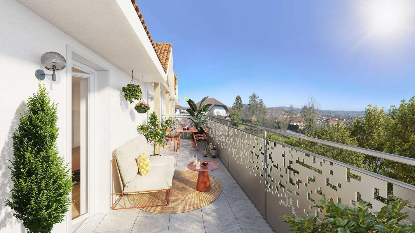 Appartement Poisy 2 pièces 40,57m2