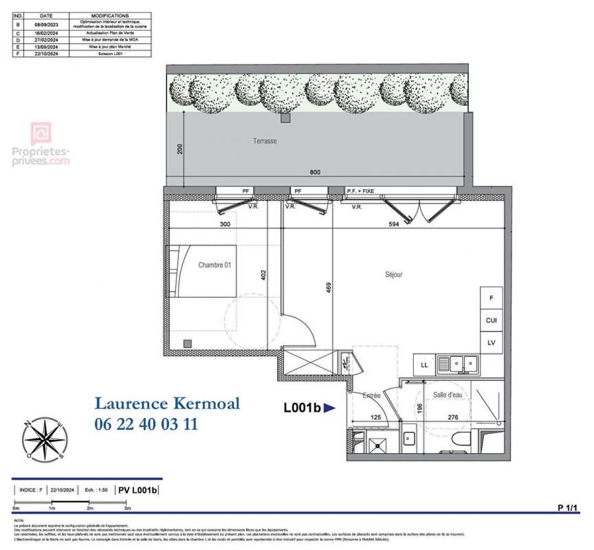 PERROS-GUIREC Vente T2 de 47 m², avec vue mer, terrasse, jardin, parking et cave, Perros-Guirec (22700) 3