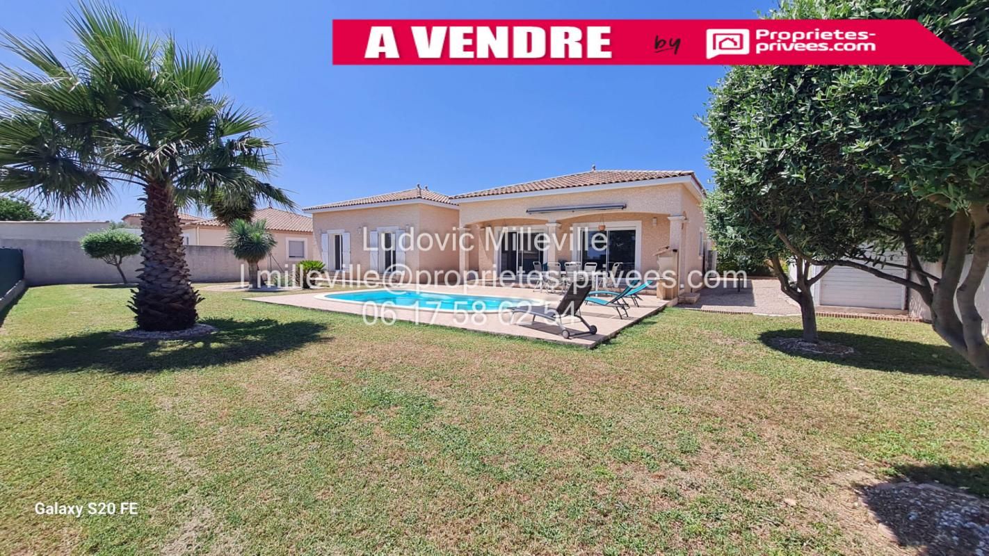 Villa type 5 de 137m² avec garage et piscine sur 1000m² de terrain