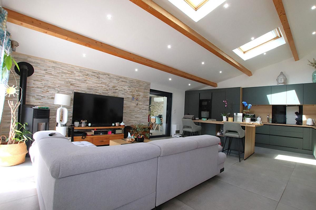 BALARUC-LES-BAINS Villa R+1 de 185m2, avec appartement indépendant de 30m2 + piscine et garage Dble 4