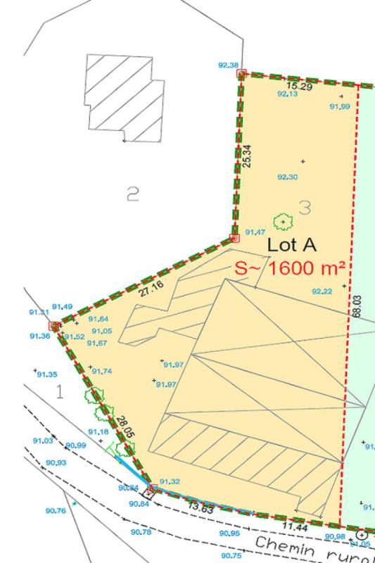 PLOERMEL Terrain Constructible Ploërmel 1660 m2 2