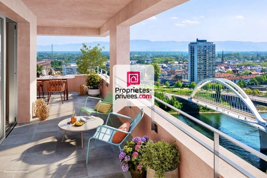 STRASBOURG 67000 QUARTIER DES DEUX RIVES, APPARTEMENT 4 PIÈCES