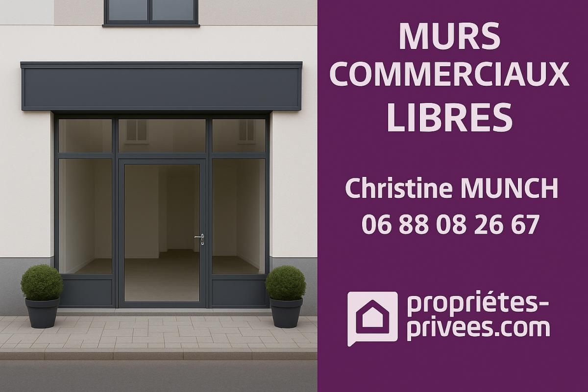 ECOUEN ECOUEN - MURS COMMERCIAUX LIBRES, PROCHE GARE 1