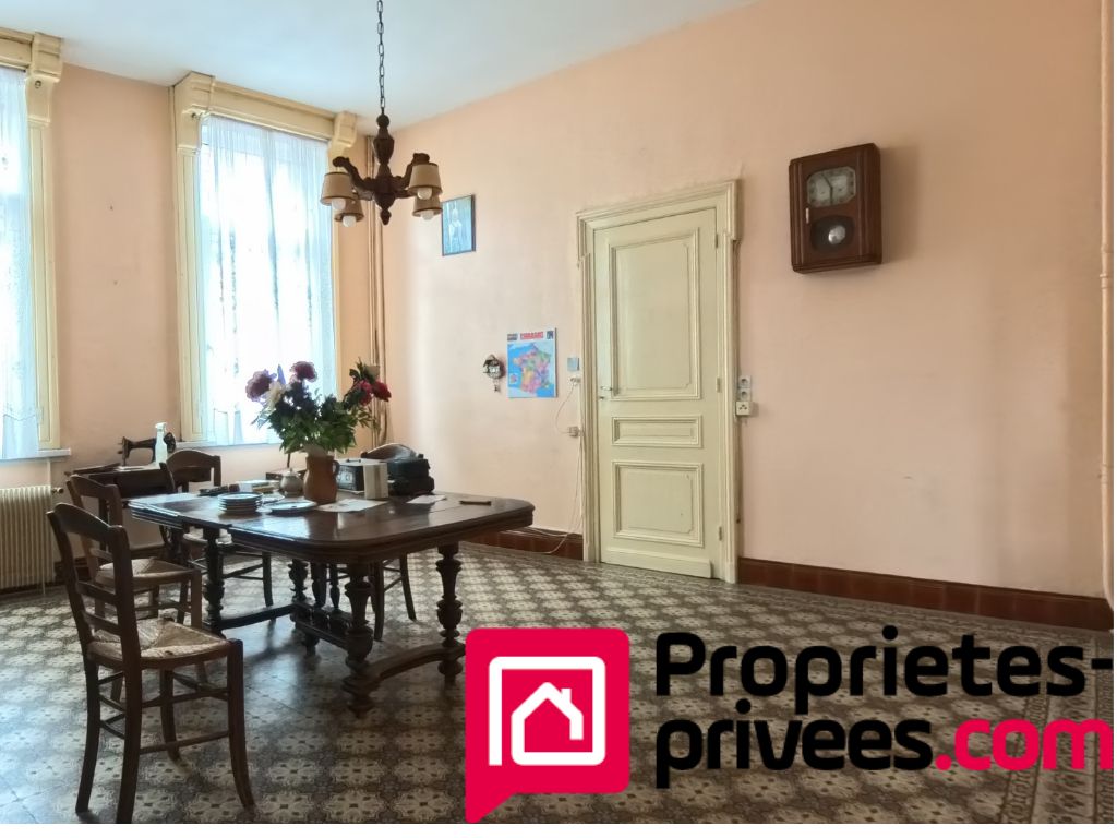 NOYELLES-SUR-SELLE Ancien corps de ferme avec maison de maître de 236 m² habitables. Dépendances de 770m2, sur 1560m2 de terrain 4