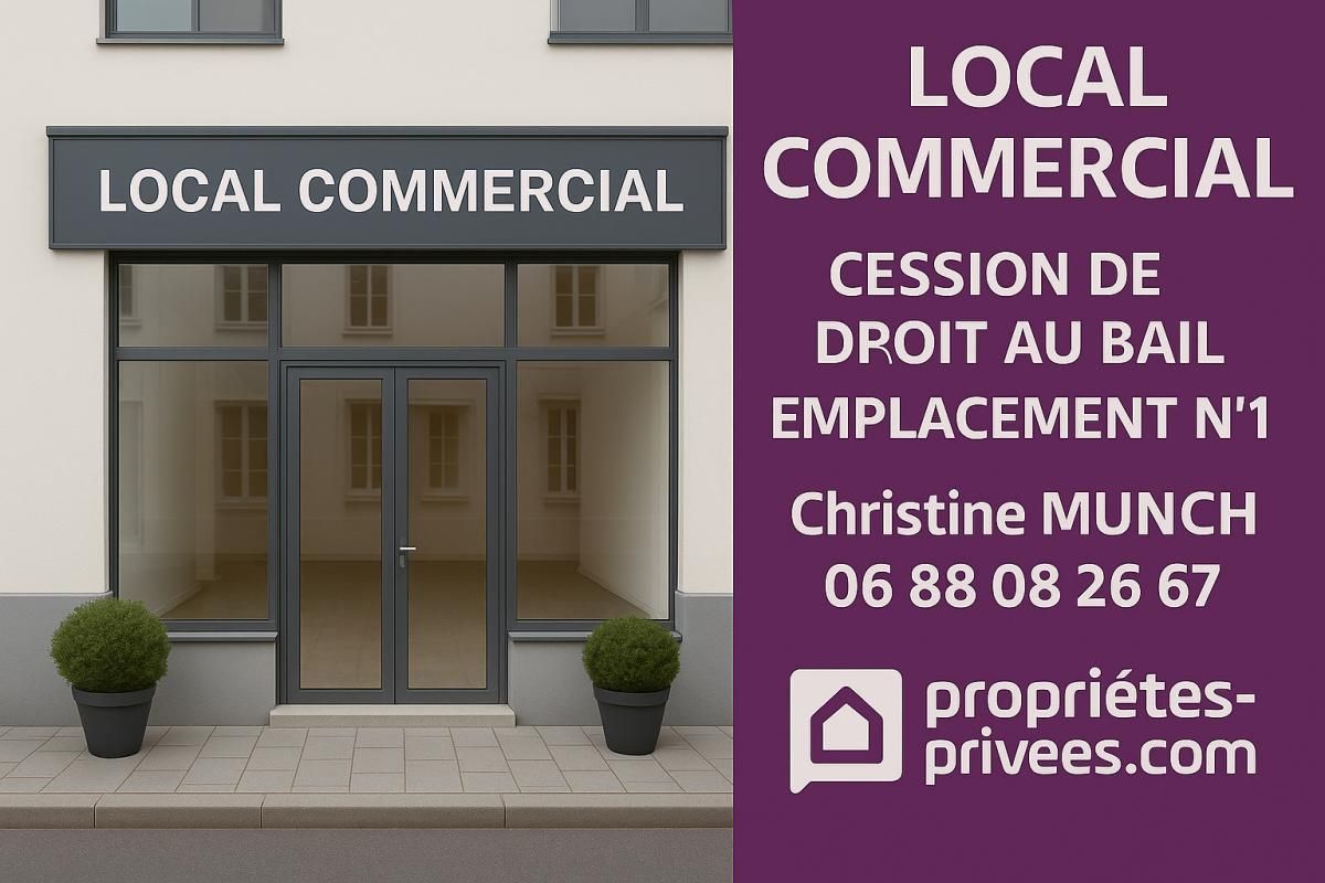 ERMONT ERMONT - DROIT AU BAIL, LOCAL COMMERCIAL, EMPLACEMENT N°1 1