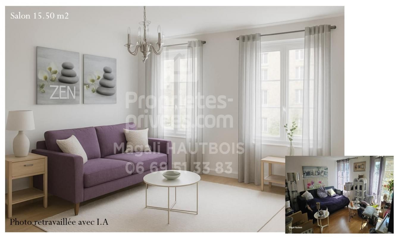 Appartement Avranches 3 pièce(s) 61.90 m2