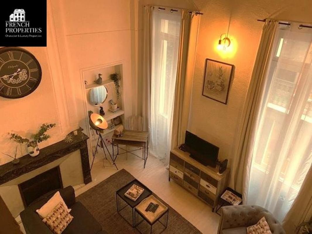 Perpignan Hyper centre ville de Perpignan . Appartement 56.90 m2 avec mezzanine