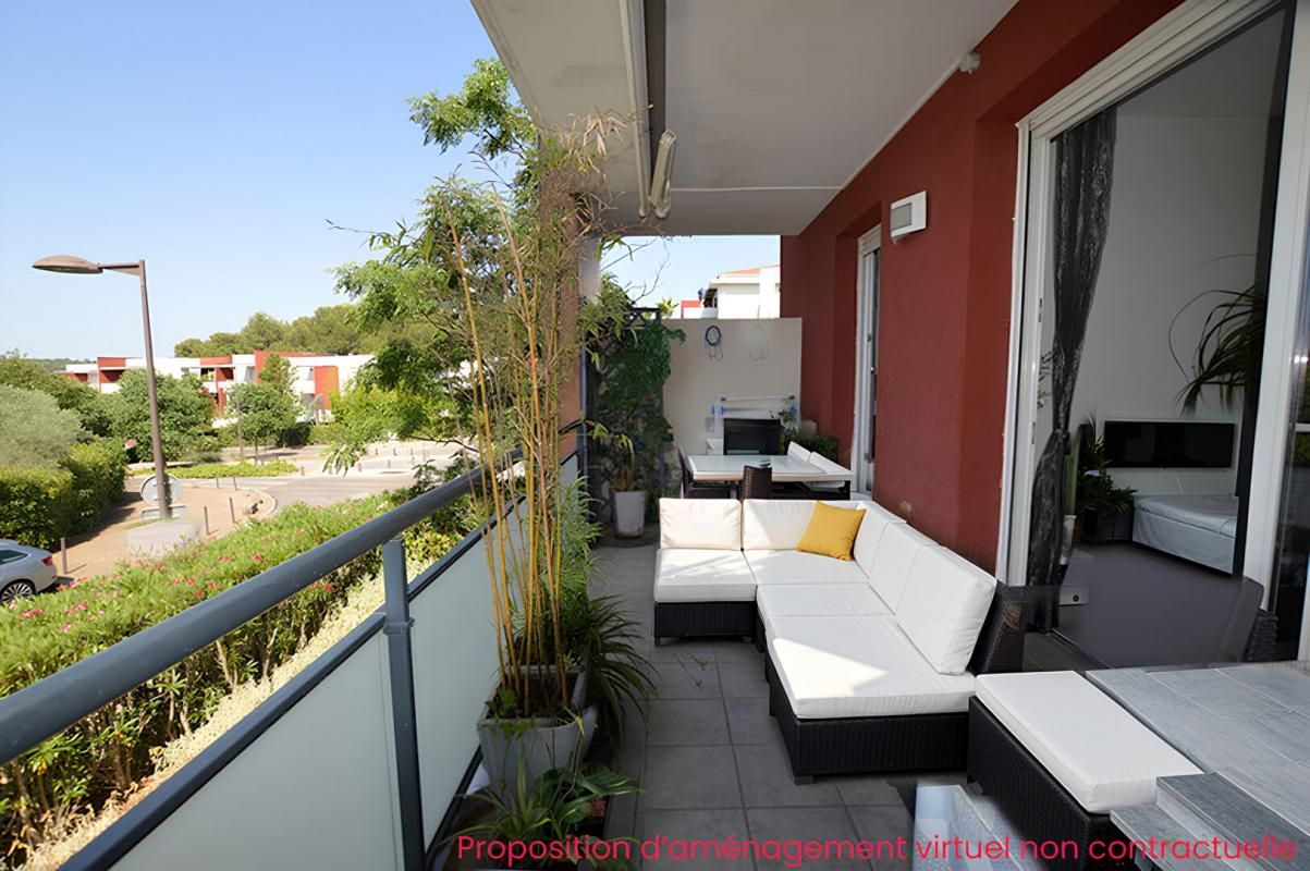 JACOU Appartement Jacou 2 pièce(s), terrasse, box fermé, piscine 2