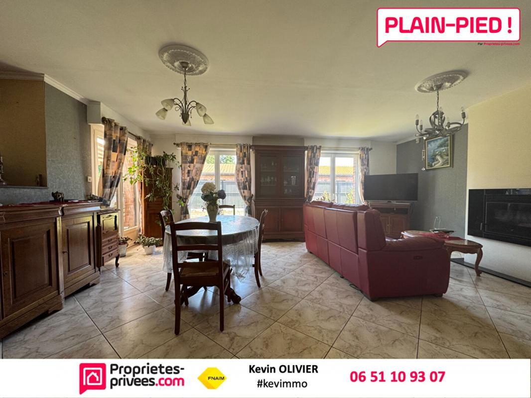 CARVIN À vendre - Maison de plain-pied à Carvin - 3 chambres 4